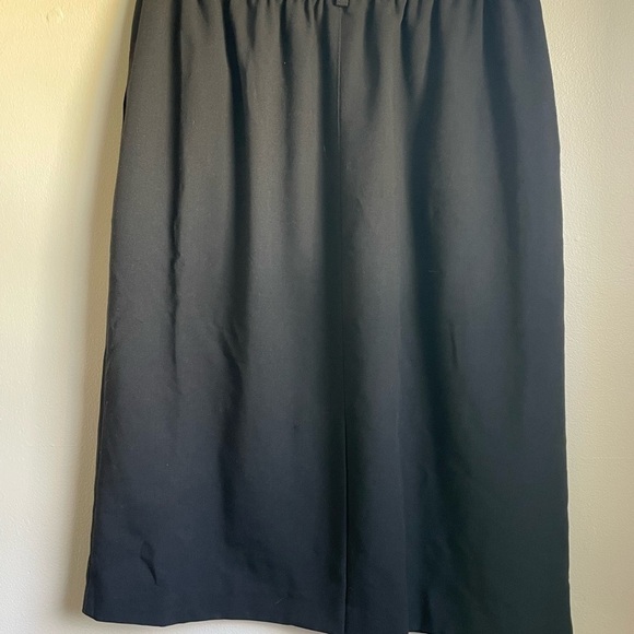 Vintage Alfred Dunner black skirt size 14 - Picture 6 of 9